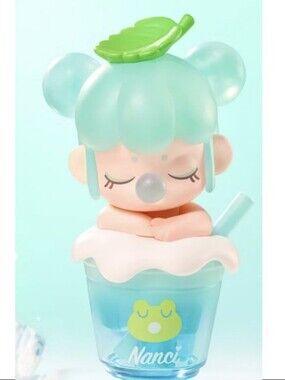 Rolife Baby Nanci Milk Tea with Glow in the Dark Ice Cubes MINT GREEN TEA
